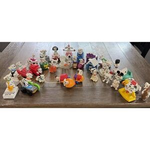 Lot 34 Vintage 1996-2001 McDonalds Happy Meals 101 & 102 Dalmatians Toys Figures